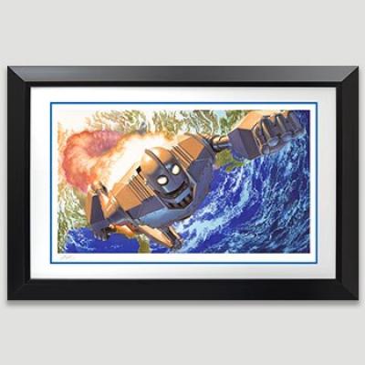 Iron Giant No Atomo I Superman art print