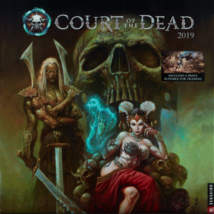 Court of the Dead 2019 Deluxe Wall Calendar Miscellaneous Collectibles