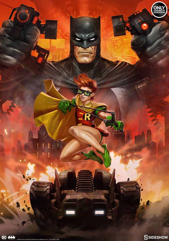 Dc Comics Batman The Dark Knight Returns Art Print By Sidesh Sideshow Collectibles