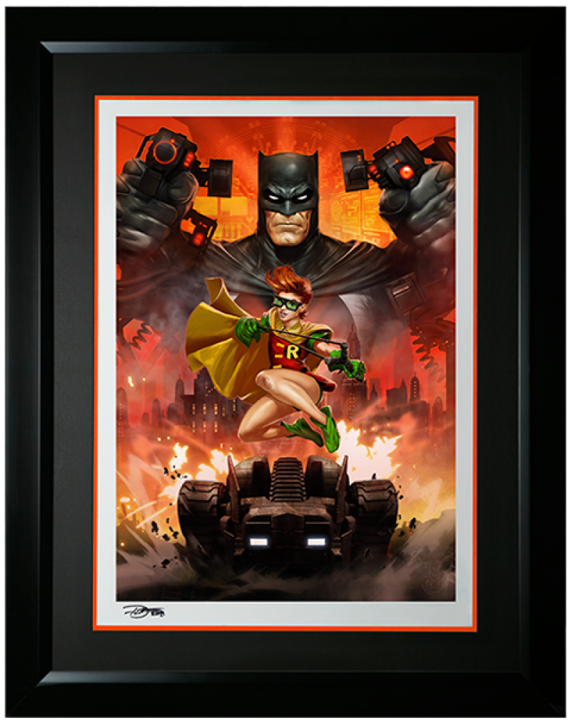 Dc Comics Batman The Dark Knight Returns Art Print By Sidesh Sideshow Fine Art Prints