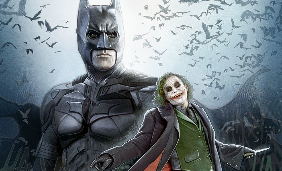 DC Comics Batman The Dark Knight Art Print by Brian Rood | Sideshow Collectibles DC Comics Batman The Dark Knight Art Print by Brian Rood | Sideshow Collectibles