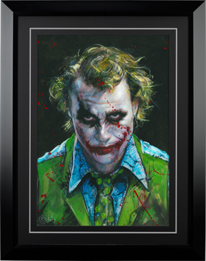 DC Comics Why So Serious Art Print by Ozone Productions | Sideshow
