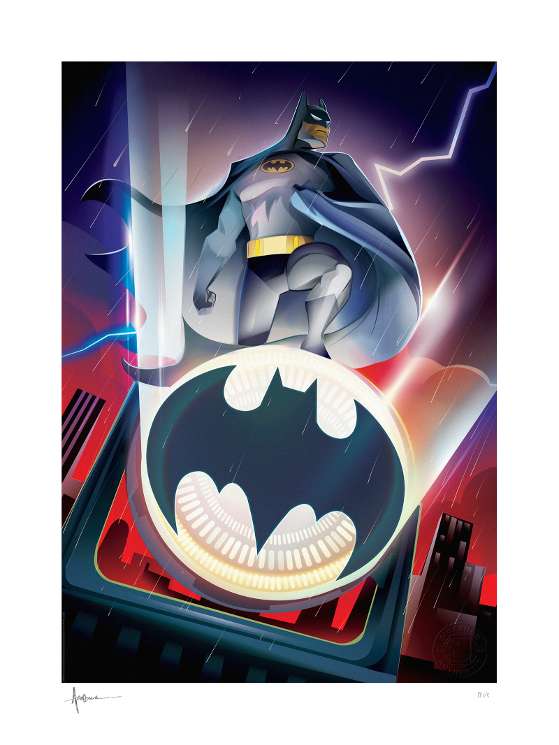 Batman: The Animated Series 30th Anniversary Art Print by Sideshow Collectibles