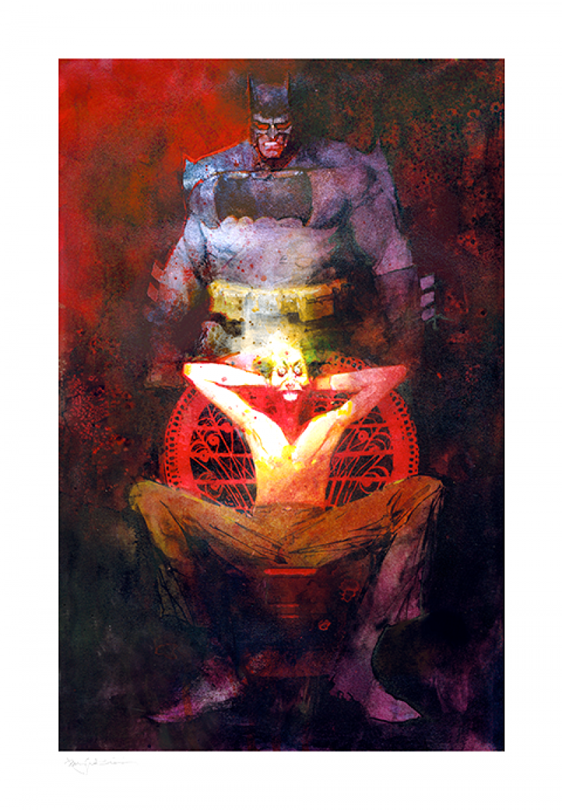 The Dark Knight Returns: The Last Crusade Art Print by Bill Sienkiewicz