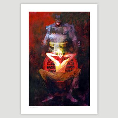 The Dark Knight Returns: The Last Crusade art print