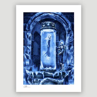 Mr. Freeze: Heart of Ice art print