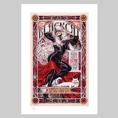 Black Cat: L'Infâme Voleuse art print