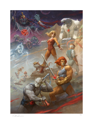 Cheetara ThunderCats Paint By Numbers - PBN Canvas