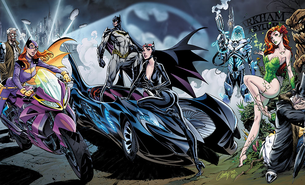 sideshow batman art print