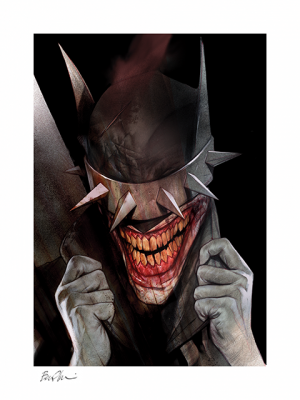 The Batman Who Laughs Print by Ben Oliver | Sideshow Collectibles