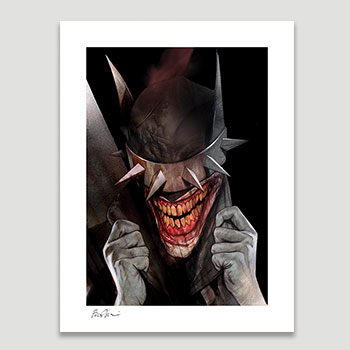 The Batman Who Laughs Print by Ben Oliver | Sideshow Collectibles