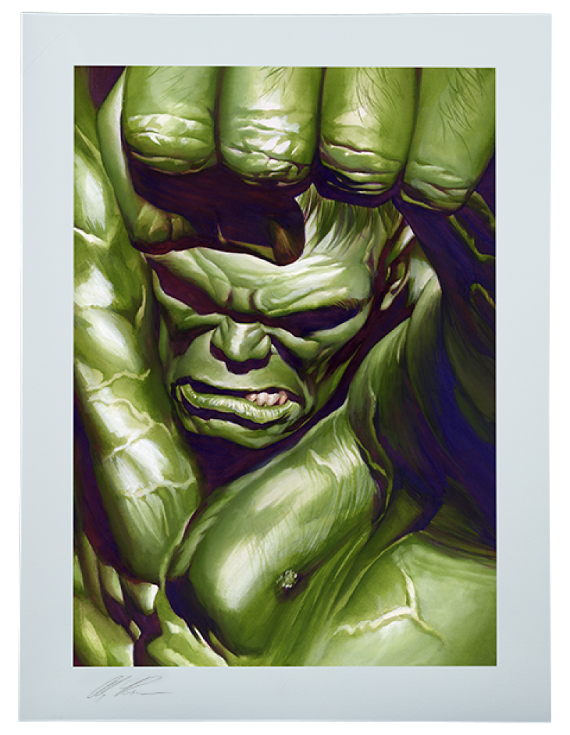 The Omega Hulk Art Print by Alex Ross Art