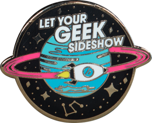 Let Your Geek Sideshow Spaceship Collectible Pin