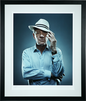 Giclée on Paper - Paper Black Frame