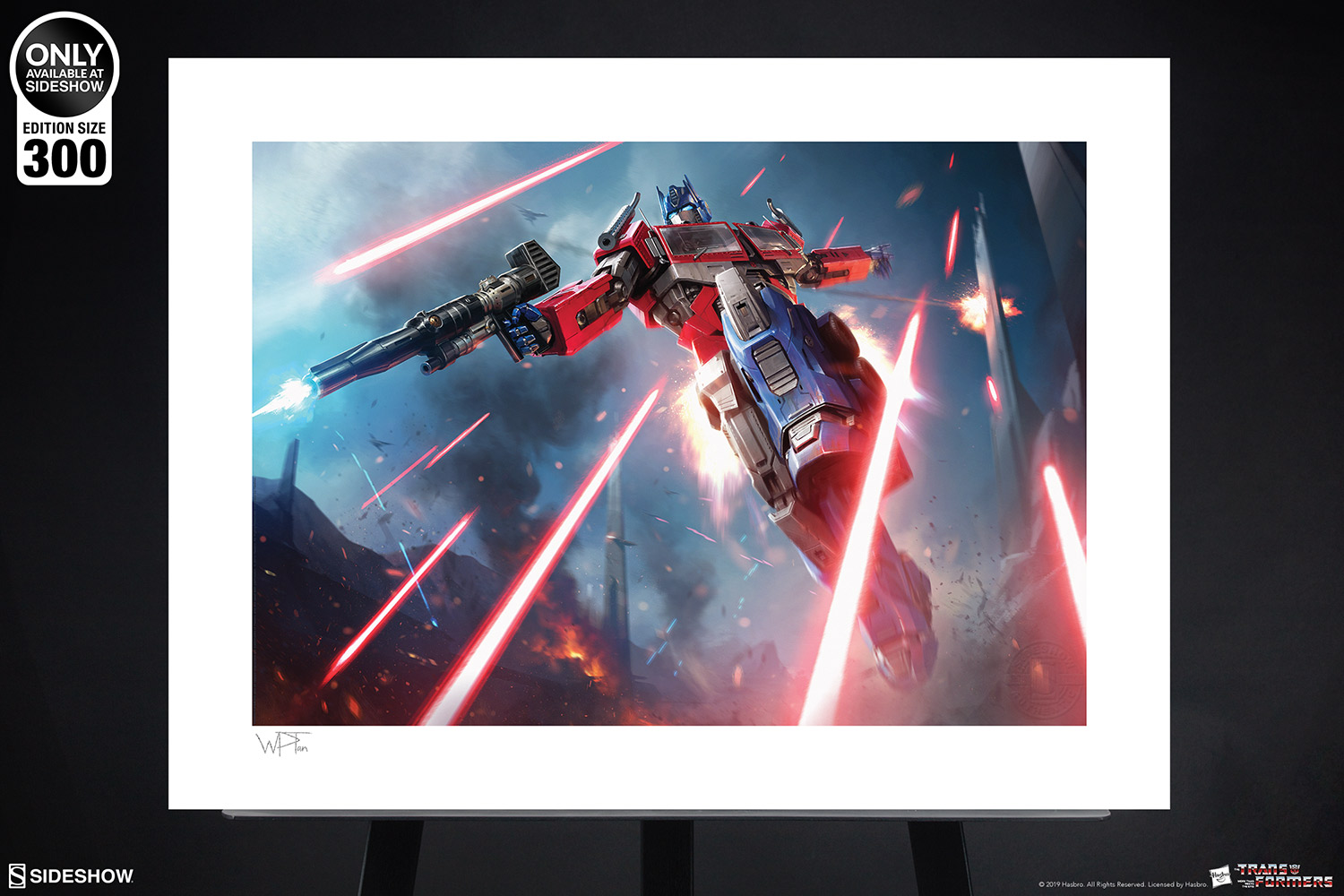 Transformers Optimus Prime More Than Meets The Eye Art Print