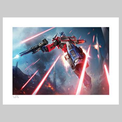 Optimus Prime: More Than Meets The Eye art print