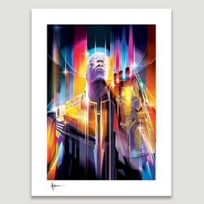 Thanos Infinity War art print