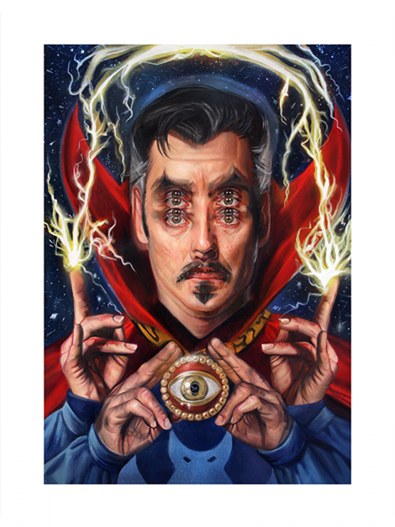 Doctor Strange: Open Your Eyes Art Print by Sideshow Collectibles
