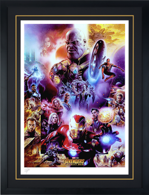 Giclée on Paper - Framed Black