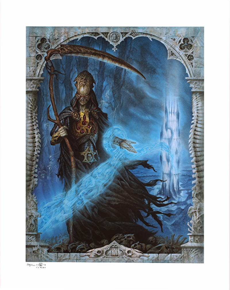 Death Welcomes You Art Print by Sideshow Collectibles