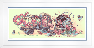 Giclée on Paper - White Frame