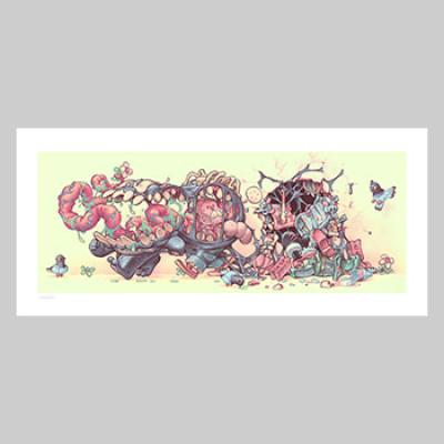 Venom: The Symbiote Stroll art print