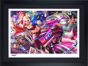 Giclée on Paper - Framed Black