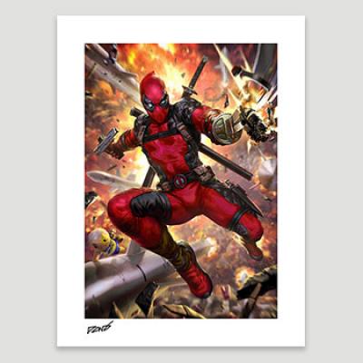Deadpool: Heat-Seeker art print
