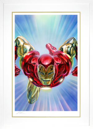 Lithograph - Framed White