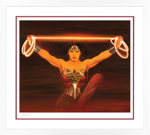 Lithograph - White Frame