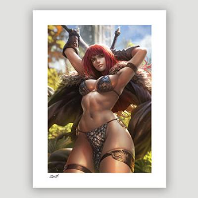 Red Sonja art print
