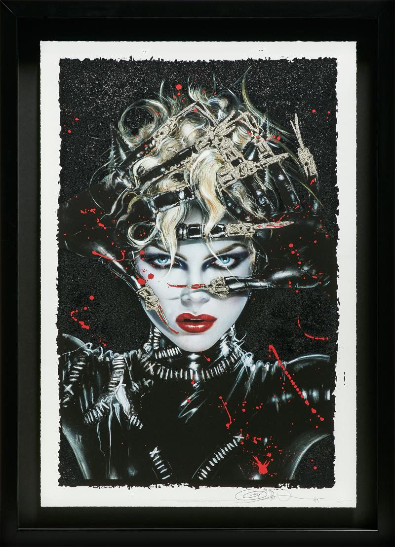 Chat Noir Xl Deluxe Diamond Dust Fine Art Print By Olivia De Berardinis Sideshow Fine Art Prints Chat Noir Xl Deluxe Diamond Dust Fine Art Print By Olivia De Berardinis Sideshow Fine Art Prints
