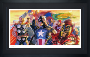 Lithograph - Black Frame - 42 x 26
