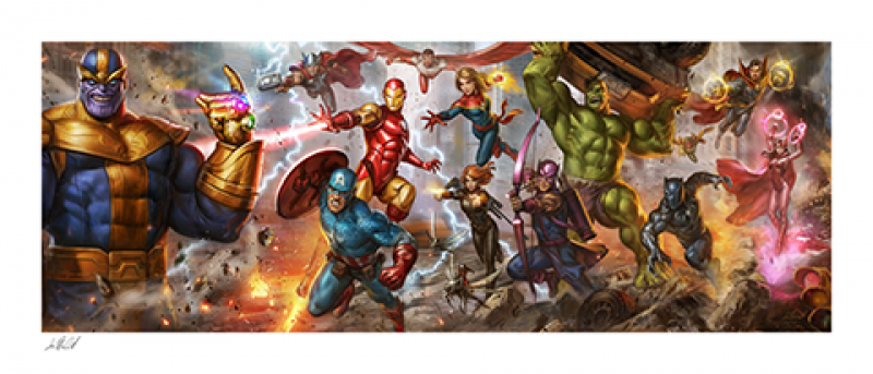 The Avengers: Earth's Mightiest Heroes Art Print by Sideshow Collectibles