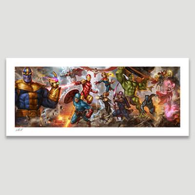 The Avengers: Earth's Mightiest Heroes art print