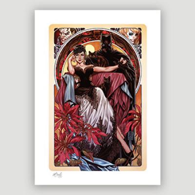 Batman & Catwoman art print