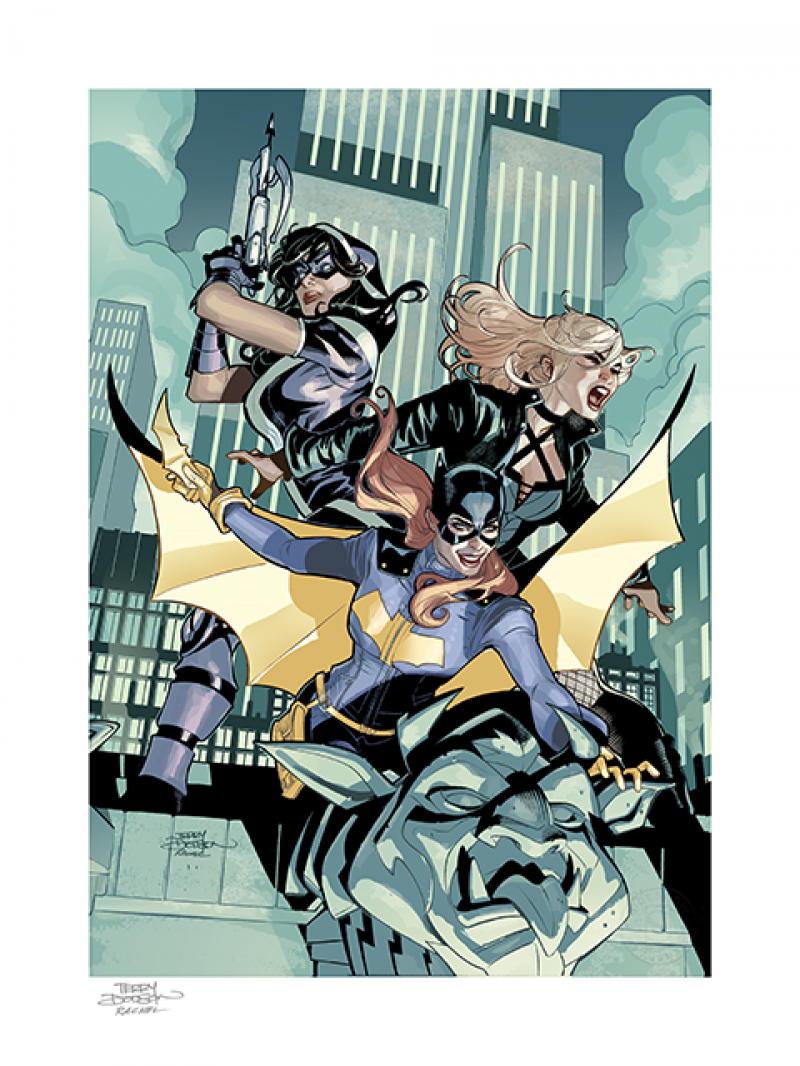 Batgirl & The Birds of Prey Art Print by Sideshow Collectibles