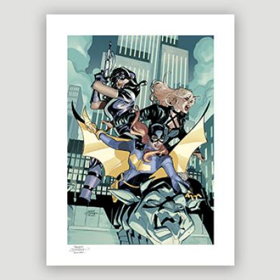Batgirl & The Birds of Prey art print