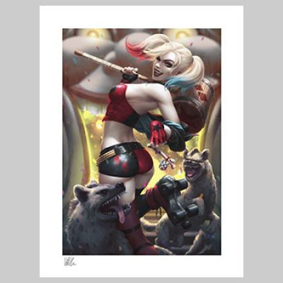 Harley Quinn: Hell on Wheels! art print