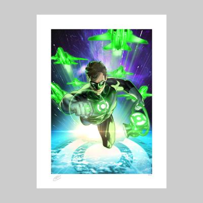 The Green Lantern: Hal Jordan art print