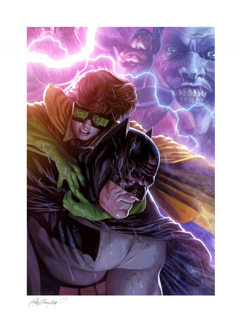 Batman Robin The Dark Knight Returns Fine Art Print By Sideshow Sideshow Fine Art Prints