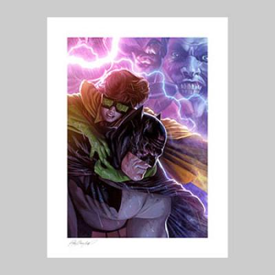 Batman & Robin: The Dark Knight Returns art print