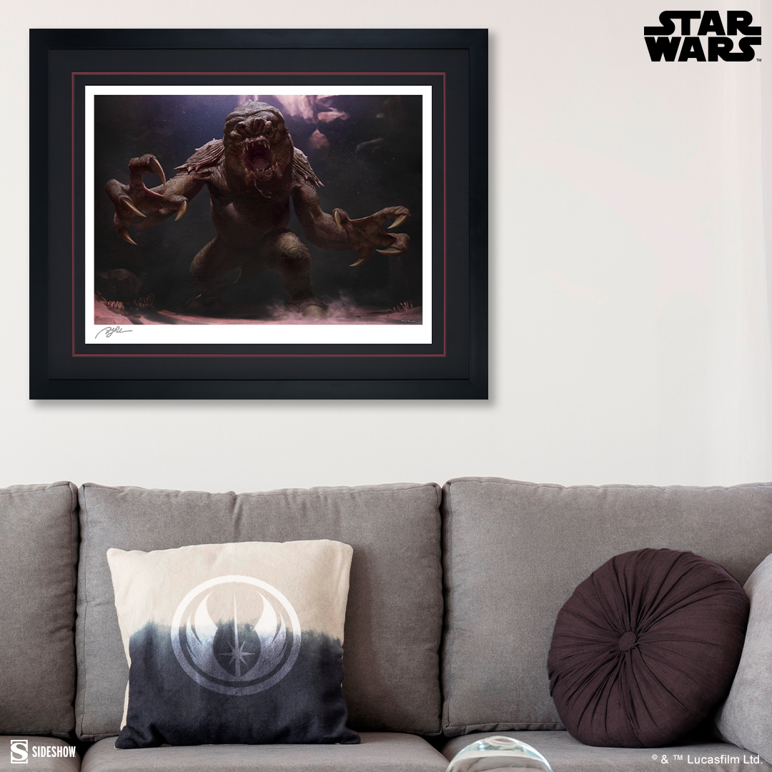 The Rancor Star Wars Art Print