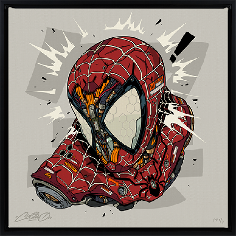 Spider-Man MECHASOUL Art Print by Sideshow Collectibles
