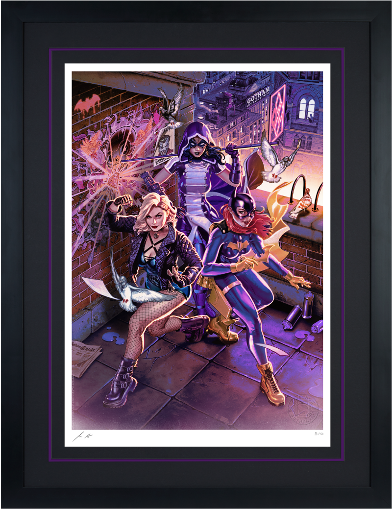 Birds of Prey: Dawn Variant Art Print by Sideshow Collectibles