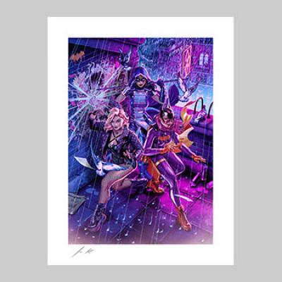 Birds of Prey art print