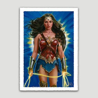 Wonder Woman: Lasso of Truth art print