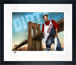 Giclée on Paper - Black Frame - 20x16 portrait