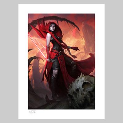 Asajj Ventress: Ascension art print