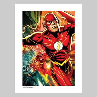 The Flash art print